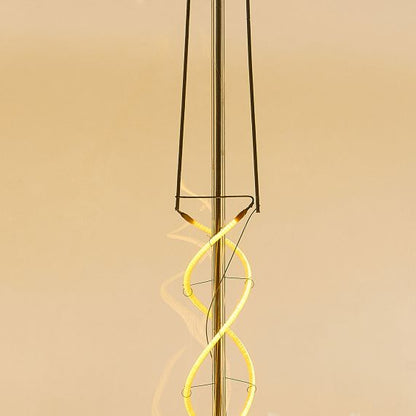 Globe G380 Filament LED TWISTED 8W E40 2000K 400Lm Dim. Amber