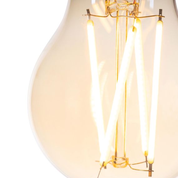 Standard A60 E27 6W Non Dimmable  2200 K Ambrée