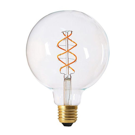 Globe G125 Filament LED TWISTED 4W E27 2200K 240Lm Dim. Cl.