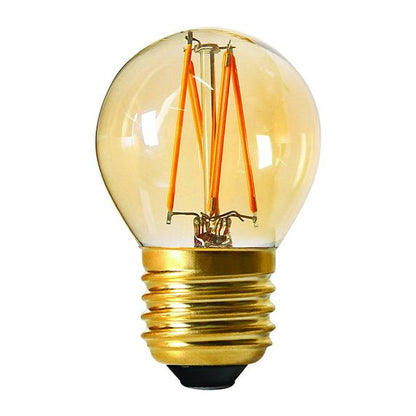 Sphérique G45 Filament LED 4W E27 2200K Amb. dim.