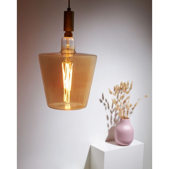 Ampoule géante Shade design by Fabrice Peltier filament LED 4W E27 2000K 400Lm dim Amb.
