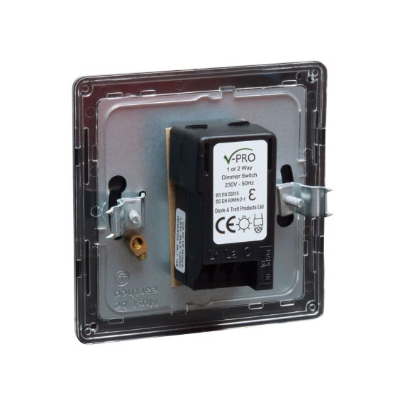 V-Pro variateur mural LED 1-120W black