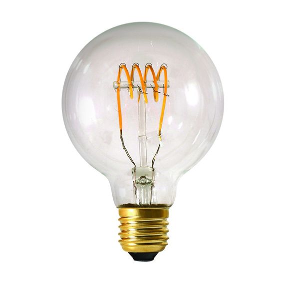 Globe G80 4 LOOPS 4W E27 2200K 240lm Dim. Cl.