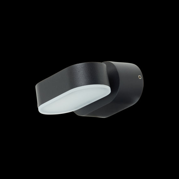 Elypte - Eclairage résidentiel 7,5W 3000K 320lm 110x54x100mm CLI IP54 Dark Black