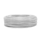 CABLE OVALE DBLE ISOL.2X0,5 BLANC (CR 100m)