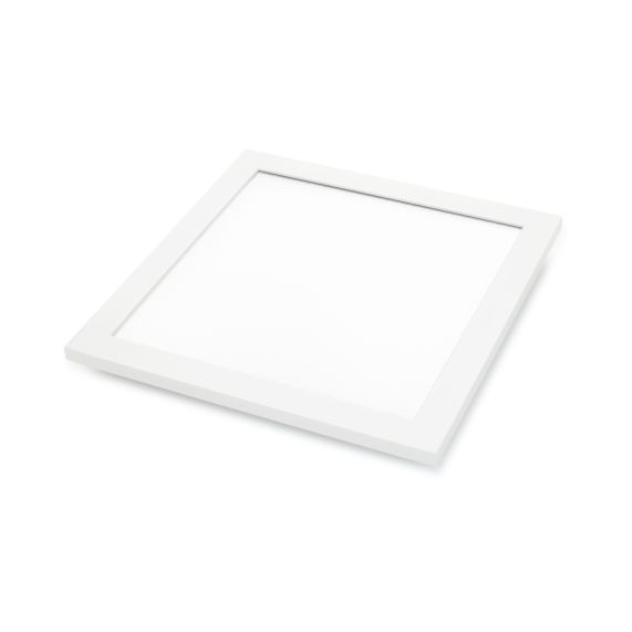 Kamet - Dalle LED 300x300 18W 4000K 1600lm 120° blanc IP40 UGR<19