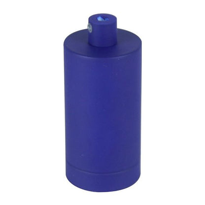 Douille E27 aluminium ø48mm H.105mm bleu outremer