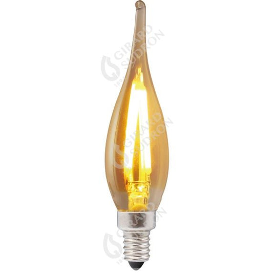 Flamme GS1 Filament LED 1W E10 80Lm 2500K Amb.