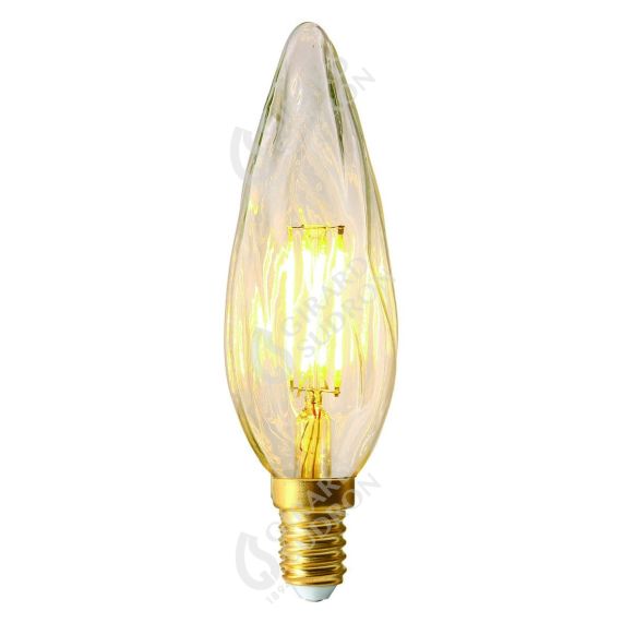 Candle GS8 LED Filament 4W E14 2700K 320Lm Dim. Cl.