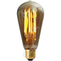 Edison Filament LED 4W E27 2100K 200Lm Dim. Smoky RA>90