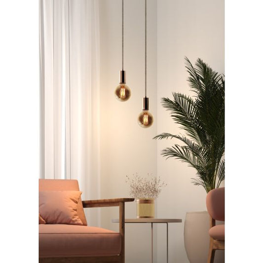 Globe G125 Filament LED 4W E27 2100K 200Lm Dim. Smoky RA>90