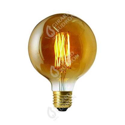 Globe G95 Filament LED 4W E27 2100K 260Lm Dim. Amb. 3125467166001