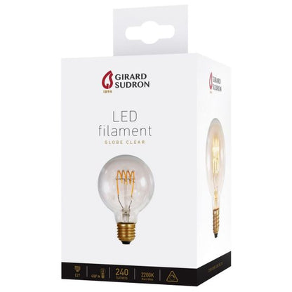 Globe G80 4 LOOPS 4W E27 2200K 240lm Dim. Cl.