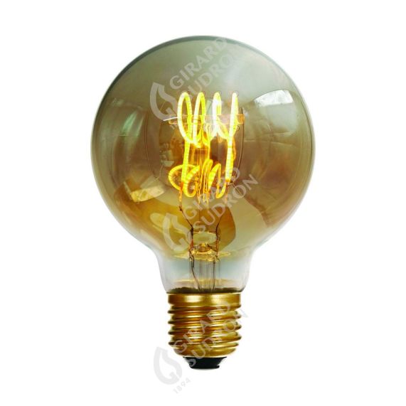 Globe G80 4 LOOPS 4W E27 2000K 200lm Dim. Ambre