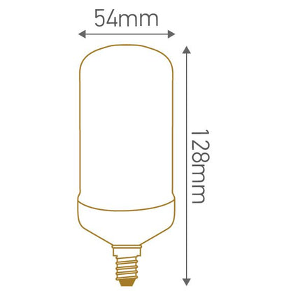Lampe LED Effet Flamme 2,8W à 4,5W E14 1300K - 3 Modes 3125467169989