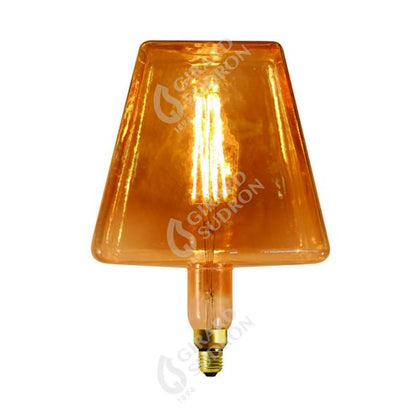 Ampoule géante Pyramid design by Fabrice Peltier filament LED 4W E27 2000K 400Lm dim Amb.