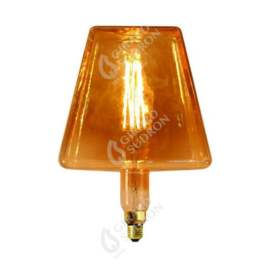 Ampoule géante Pyramid design by Fabrice Peltier filament LED 4W E27 2000K 400Lm dim Amb.