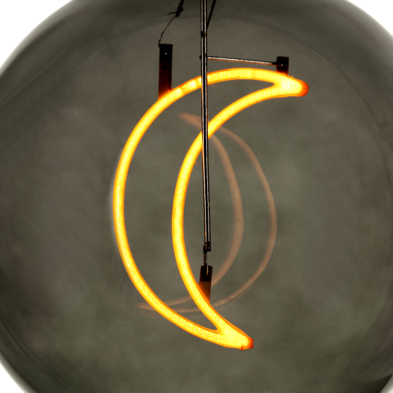 Globe G125 E27 Smokey Moon 2W 70lm 2200K