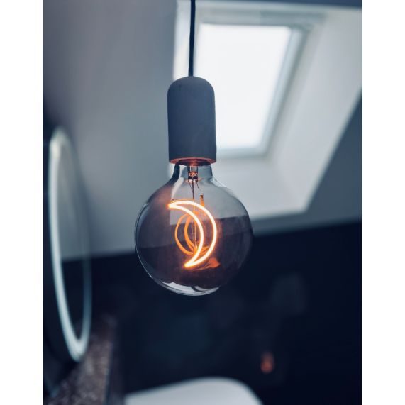 Globe G125 E27 Smokey Moon 2W 70lm 2200K