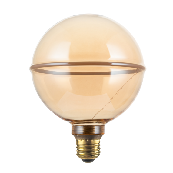 Globe G125 E27 Ambrée Contour 4W 170lm 1800K dim