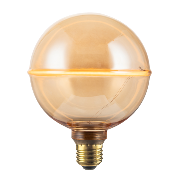 Globe G125 E27 Ambrée Contour 4W 170lm 1800K dim