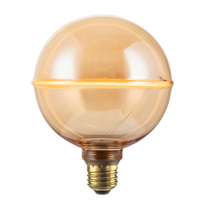 Globe G125 E27 Ambrée Contour 4W 170lm 1800K dim