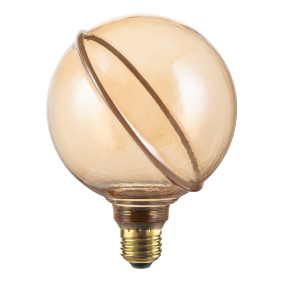 Globe G125 E27 Ambrée Contour 4W 170lm 1800K dim