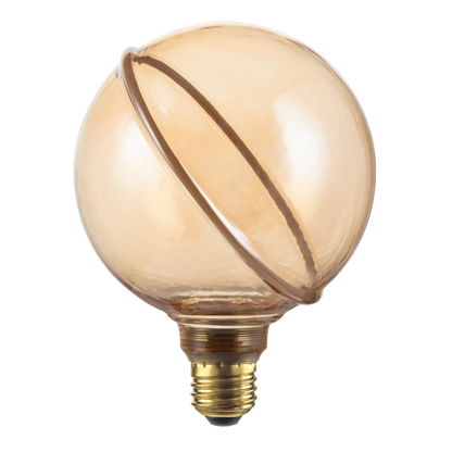 Globe G125 E27 Ambrée Contour 4W 170lm 1800K dim