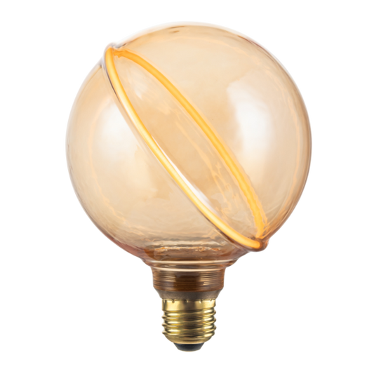 Globe G125 E27 Ambrée Contour 4W 170lm 1800K dim