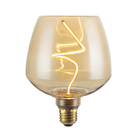 Ampoule E27 Ambrée Cocktail 4,9W 190lm 1800K dim