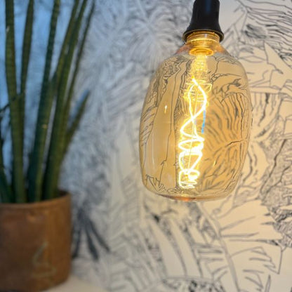 Ovale E27 Ambrée Zepelin 4W 265lm 2200K dim