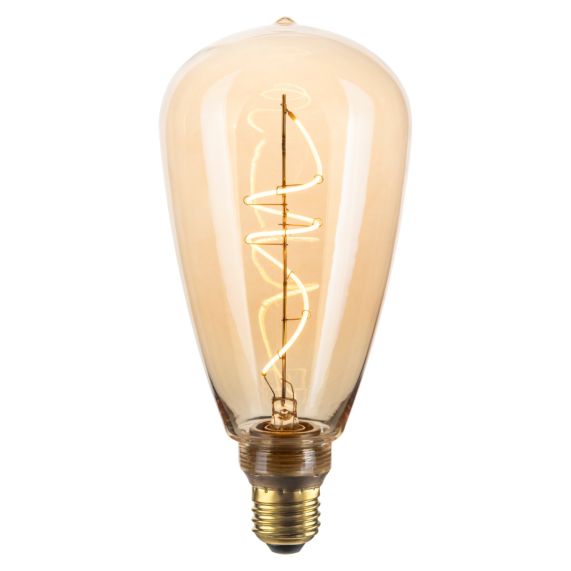 Edison E27 Ambrée Zepelin 4W 265lm 2200K dim