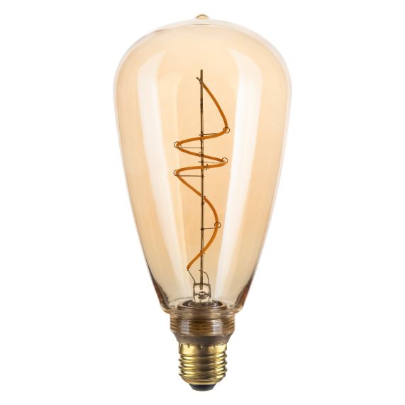 Edison E27 Ambrée Zepelin 4W 265lm 2200K dim