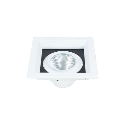 Jay - Spot encastré LED 200x200x107 enc.175x175 1x30W 4000K 2700lm 36° blanc