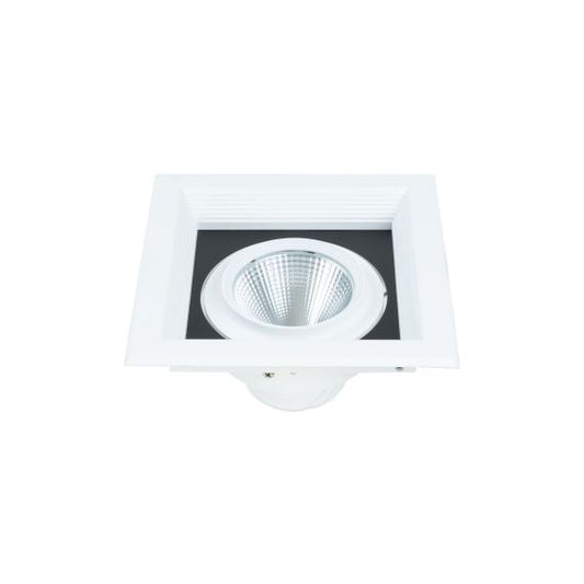 Jay - Spot encastré LED 200x200x107 enc.175x175 1x30W 4000K 2700lm 36° blanc