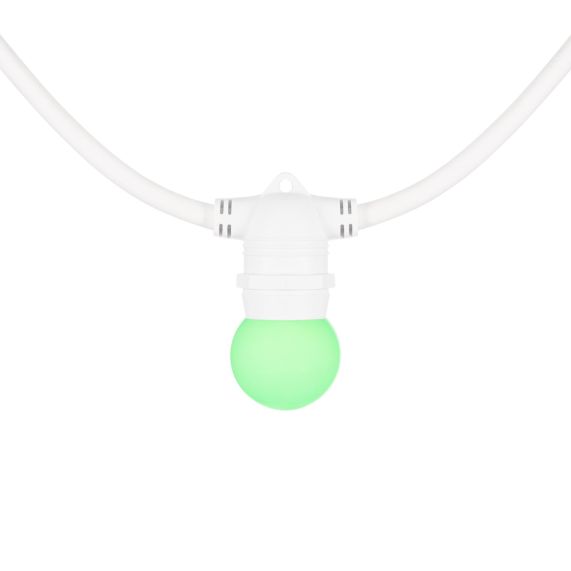 SPHERICAL LED 1W E27 30LM GREEN