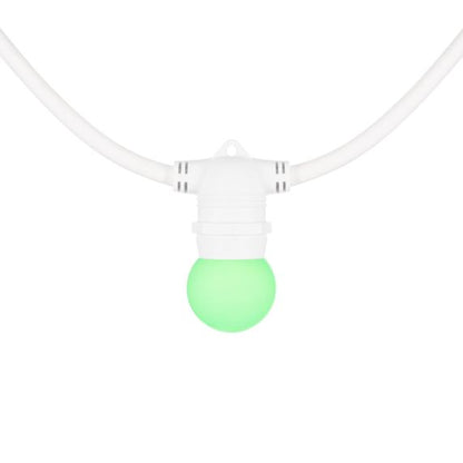 SPHERICAL LED 1W E27 30LM GREEN