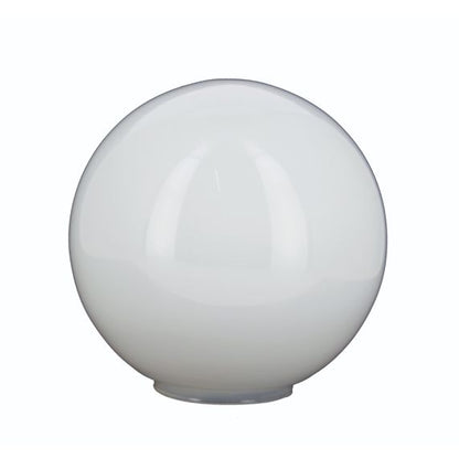 Globe opale brillant ø 100 mm H. 100 mm Col. 50 mm