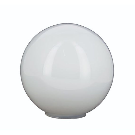 Globe opale brillant ø 100 mm H. 100 mm Col. 50 mm