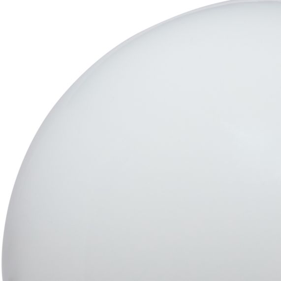 Globe opale brillant ø 100 mm H. 100 mm Col. 50 mm