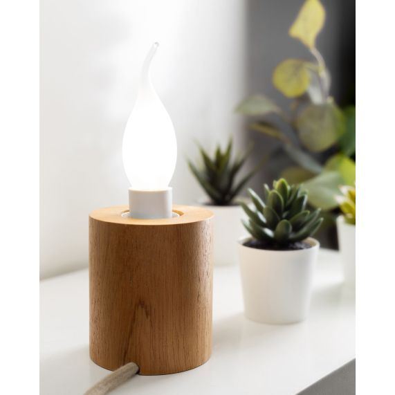 Lot de 2 Ampoules Filament LED - Flamme C35 LED 4W E14 4000K 470lm 360° MATT FINISH