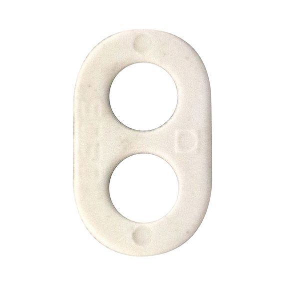 ARRET DE CABLE NYL.BLANC