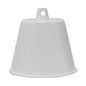 Pavillon plastique blanc conique av vis d'arret 81,5x86mm