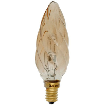 ***PRIX DESTOCKAGE*** Flam.F6 28W 230V E14 Am Hal.Eco En.S/C