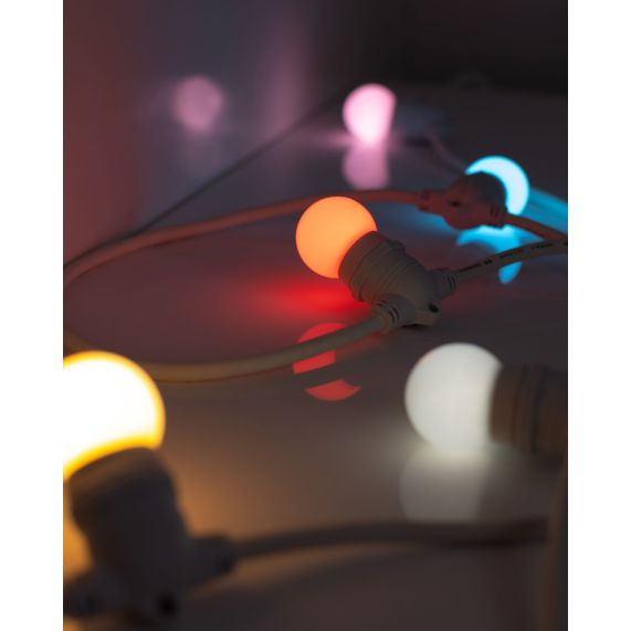 SPHERICAL LED 1W B22 30LM RED