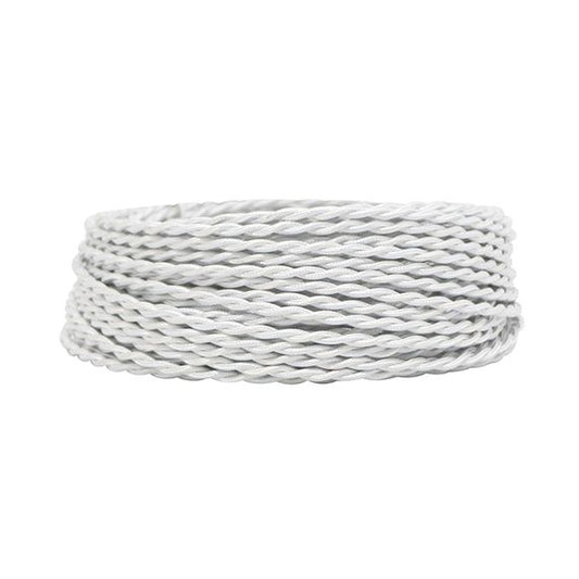 CABLE TORSAD.EQUIP.INT.RAYON.2X0,5 Blanc (CR 50m)