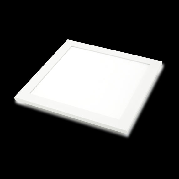 Kamet - Dalle LED 300x300 18W 3000K 1500lm 120° blanc IP40 UGR<19