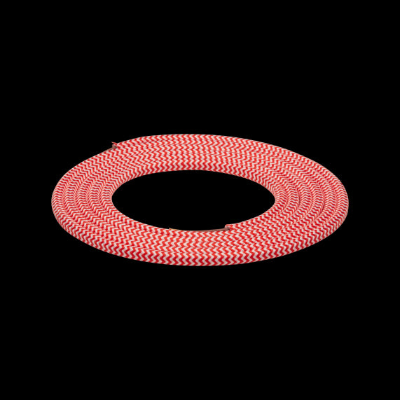 Cable rond rouge blanc 2 mètres 2 x 0,75mm2