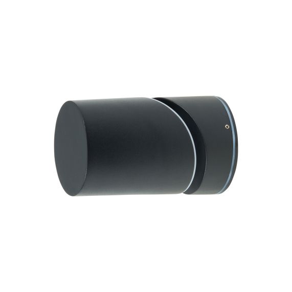 Elypte - Eclairage résidentiel 12,5W 3000K 600lm 108x108x173mm CLI IP54 Dark Black