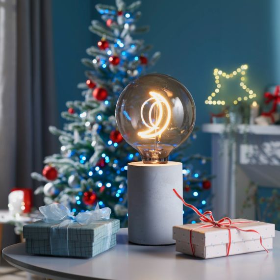 Globe G125 E27 Smokey Moon 2W 70lm 2200K